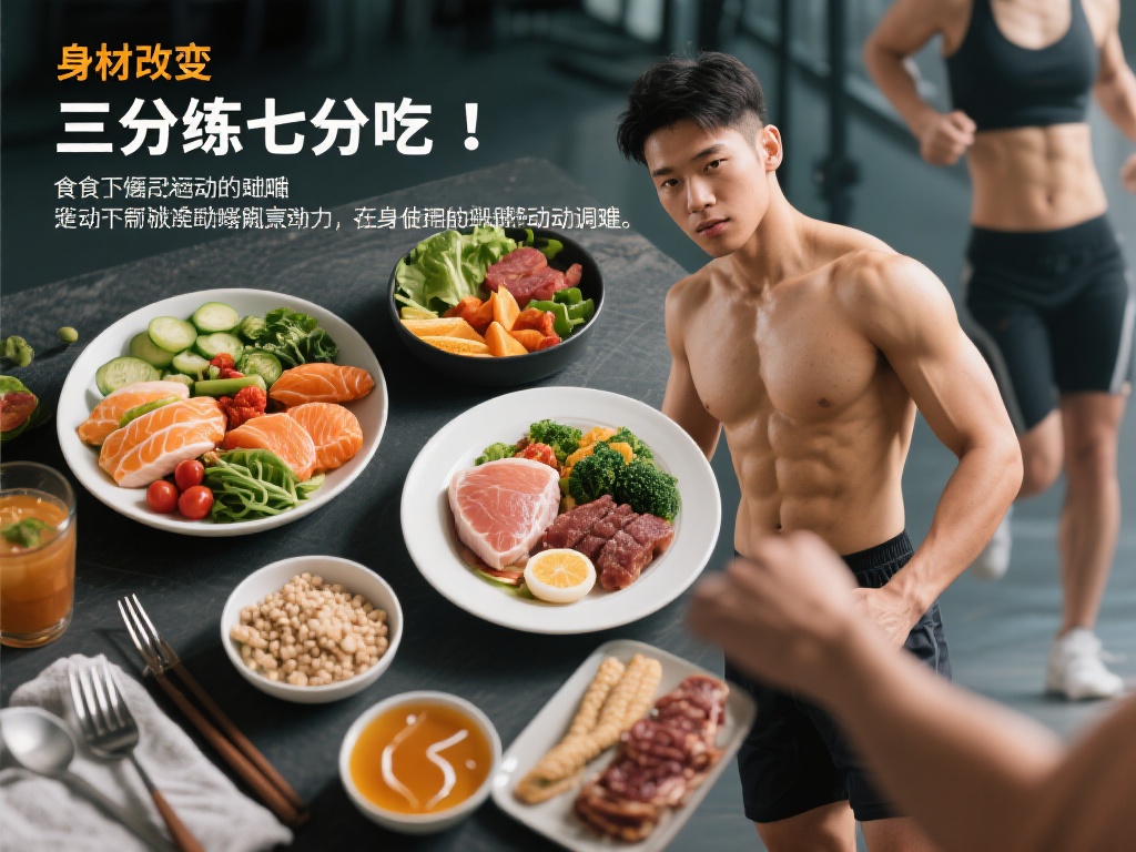 俗话说“三分练七分吃”，饮食与运动是身材变化的两大